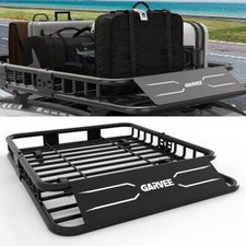 495164 Roof Rack Basket Rooftop Cargo Carrier Car Top Luggage Holder 200lbs 495164 Roof Rack Basket Rooftop Cargo Carrier Car Top Luggage Holder 200lbs