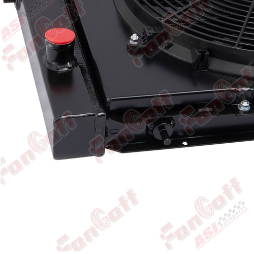 3 Rows Radiator Shroud 16" Fan for 1979-1985 HOLDEN Commodore Vb Vc Vk Vh V8 MT - Picture 4 of 5
