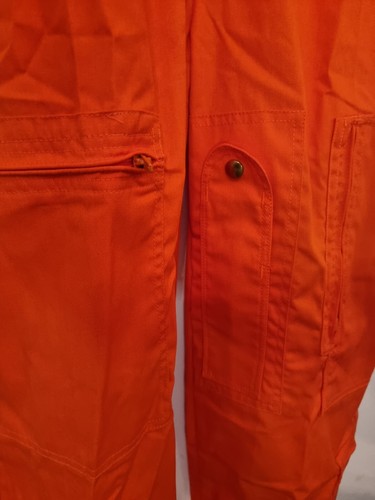 US Air Force Pilot Coverall Orange Flight Suit El Cajon CA  - Picture 7 of 10
