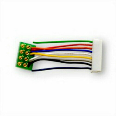 Digitrax DHWHPS ~ New 2026 ~ 9 Pin JST to 8 Pin Plug DCC Short Decoder Harness