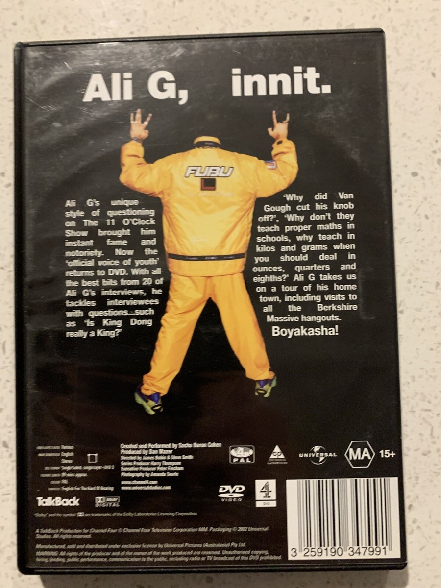 ALI G, INNIT Comedy DVD. Aust R4. | eBay