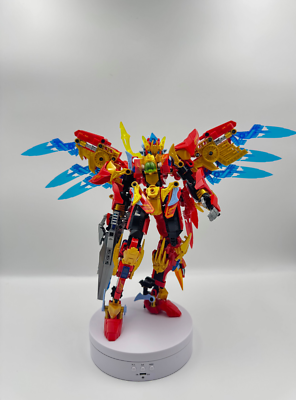 Jaki Phoenix Mecha Brick Model - Dual Form | Vermilion Bird and