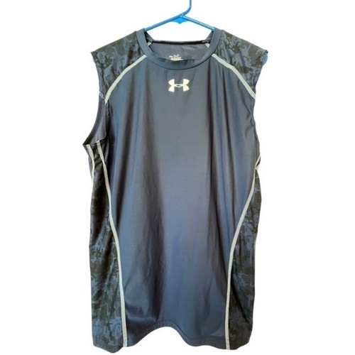 Under Armour Youth’s Sleeveless Tee -Blue size XXL