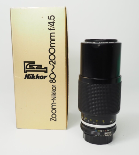 Nikon Nikkor 80-200 mm f/4.5 AI MF Zoom Objektiv (new Version) - Bild 1 von 5