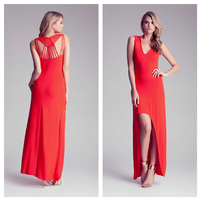white christmas dresses Dalton Backless Crochet Maxi Dress main image 0