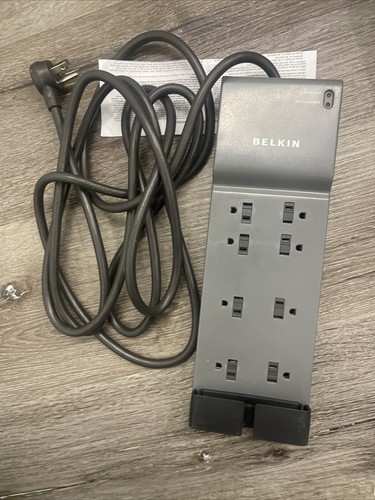 BELKIN BE108200-06 Relocatable Power Taps Power Strip mint - Picture 2 of 4