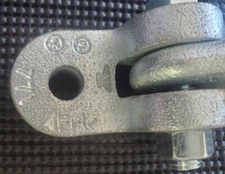 (20)--Anvil figure AF771 1" Plain Ductile Iron Sway brace swivel attachment