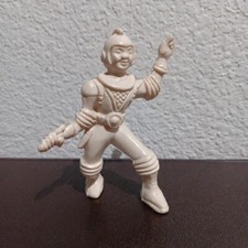 Vintage 1950s Ajax Archer Spaceman With Ray Gun Hard Plastic Cream/Ivory EUC
