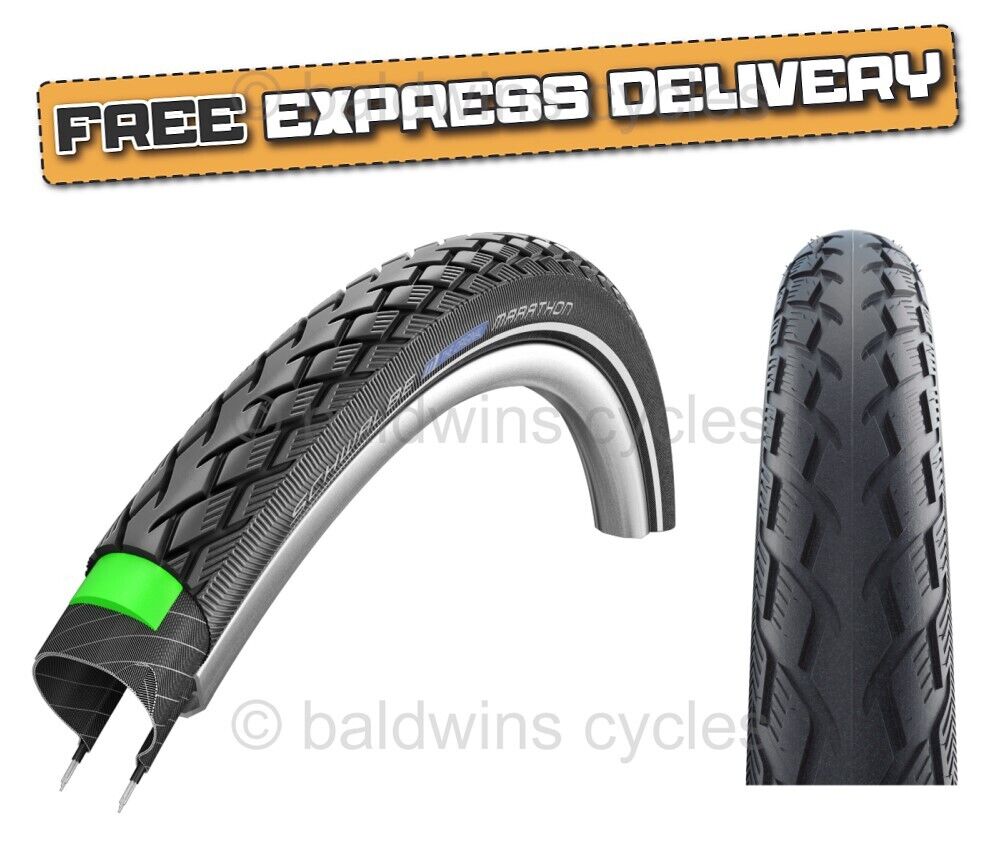 SCHWALBE MARATHON 700 x 25c Greenguard Road Racing Touring SCHWALBE MARATHON 700 x 25c Greenguard Road Racing Touring
