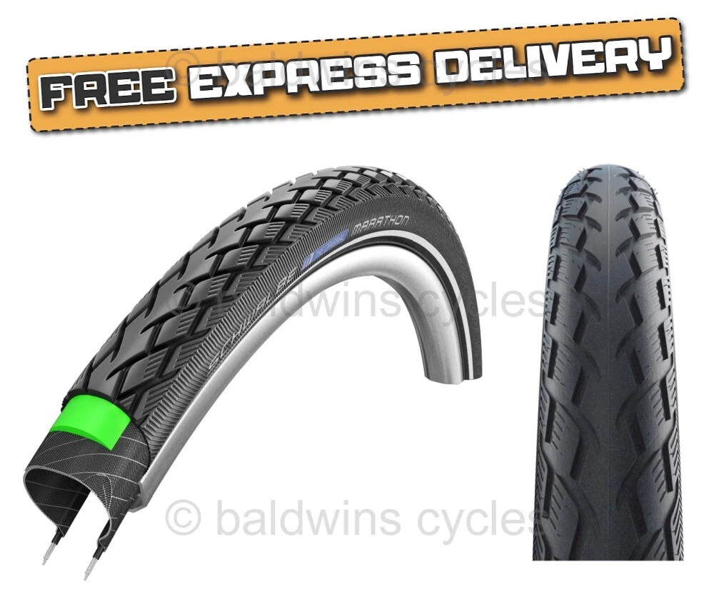 SCHWALBE MARATHON 700 x 25c Greenguard Road Racing Touring Bike TYRE