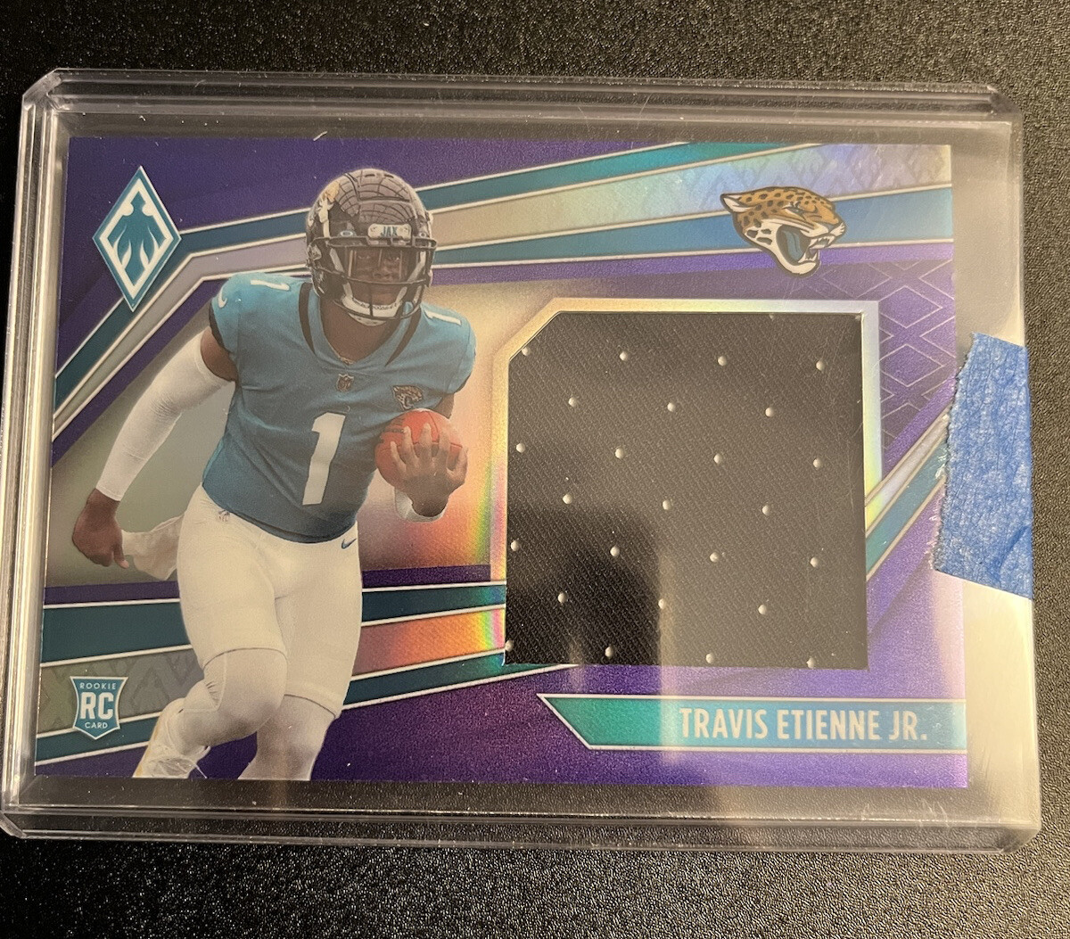 Travis Etienne Panini Phoenix Rookie Jumbo Memorabilia #TET Purple