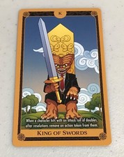 KING OF SWORDS X-Men X of Swords Marvel Heroclix Tarot Card