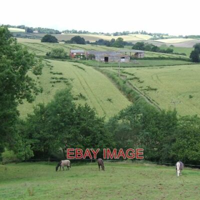 FOTO FARMLAND UND SPOONHILL COTTAGE FARM SHROPSHIRE DIE JÜNGSTEN REGENSCHÄDEN AN