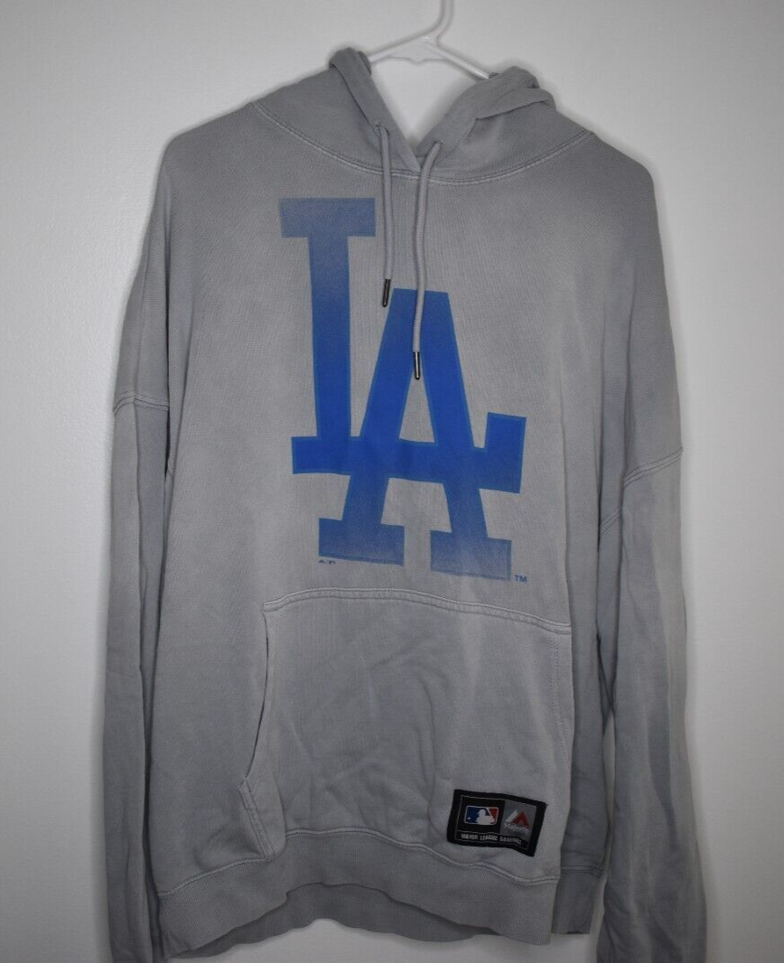 Majestic LA ドジャース パーカー Los Angeles Dodgers Hoodie Majestic Men's Size Medium Los Angeles Dodgers Hoodie MLB