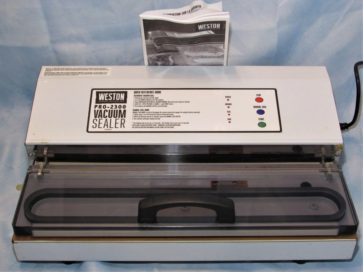 Weston Vacuum Sealer - PRO 2300 (Stainless Steel)