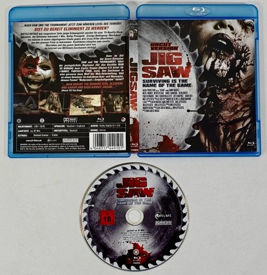 Blu-ray Horror JIGSAW Uncut Version German Battle Royal TV Reality Killer...