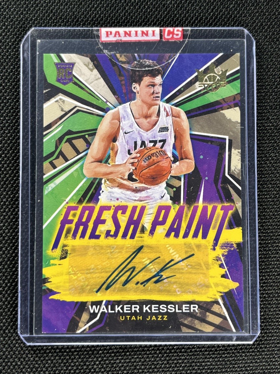 2022-23 Panini Court Kings Walker Kessler Fresh Paint RC Auto /199