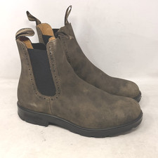 BLUNDSTONE 1351 RUSTIC BROWN WOMEN'S 10.5 HIGH TOP BOOTS AU 7.5