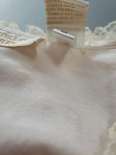 Victoria Secret Floor Length Womens Night Gown Gold label French Country cottage - Picture 8 of 8