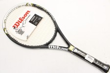 NOS WILSON HYPER HAMMER 5.3 OS TENNIS RACQUET 4 1/4 FROM A COLLECTOR. STRUNG