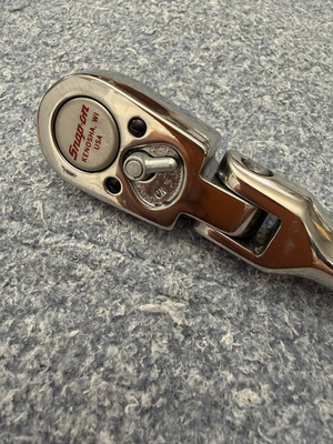 #ad Snap on F731 3 8” Flex Head Ratchet NEW Kit Black Oxide Plate Clean USA $124.99