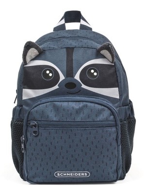 Schneiders Mini Backpack Rucksack Rocky Racoon dunkelblau dunkelgrau Neu