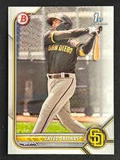4 Card Lot Zayed Salinas 2022 Bowman Prospects BP-122 San Diego Padres