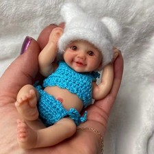 Frühchen Silikon Puppe Junge oder Mädchen Reborn Baby Micro Mini realistisch weich 6 Zoll