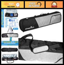 Padded Snowboard Travel Bag for Air Travel - Holds Snowboard, Boots  Goggles