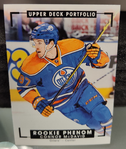Connor McDavid #330 2015 Upper Deck Portfolio card