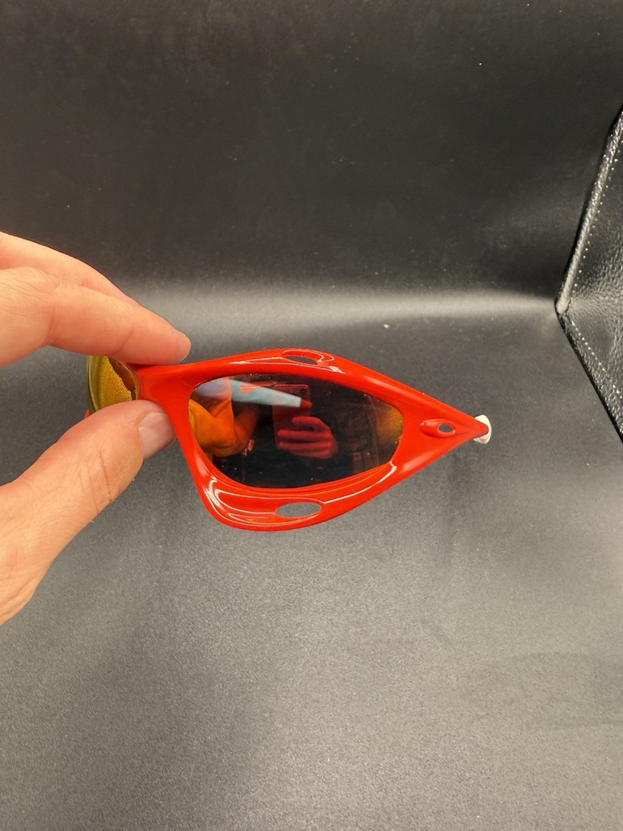 レンズ新品 OAKLEY RACING JACKET Oakley Racing Jacket Gen 2 Red w/Ruby Iridium Lenses | eBay