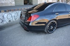 Maxton Design Diffusor Heckansatz passend für Mercedes S-Klasse AMG-LINE W222 sc Maxton Design Diffusor Heckansatz passend für Mercedes S-Klasse AMG-LINE W222 sc