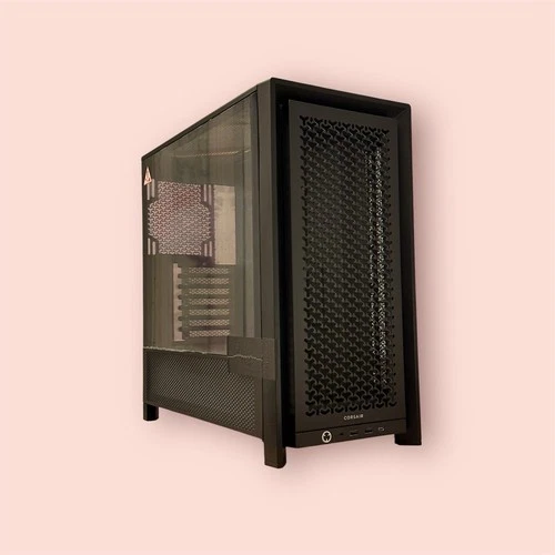 @LIGHT USE / MINOR ISSUES@ Corsair FRAME 4000D Mid Tower Glass Gaming Case MCO31