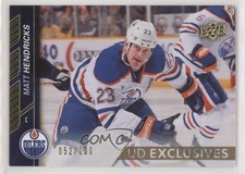 2015-16 Upper Deck UD Exclusives 52/100 Matt Hendricks #74 n1u