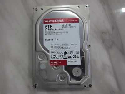 6TB Western Digital Red Plus  Nas Hard Drive Sata 6Gb/s NX HA510