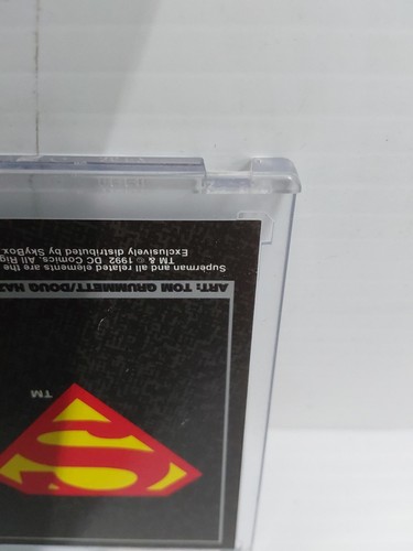 1992 Doomsday: The Death of Superman, A Memorial Tribute #S1 Etched Insert - Picture 11 of 11