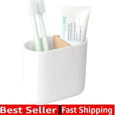 Toothbrush Holders Bamboo Electric Toothbrush Holder Bathroom Storage Organiz...