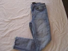 WOMEN Buckle Black Fit No. 35 Ankle Skinny Distressed Jeans Size 26x27 (28 X 27)