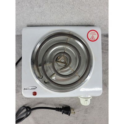 #ad #ad Brentwood TS 320 White Electric Stove Single Burner Portable Hot Plate 1000W $22.98