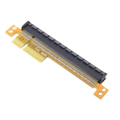PCIE Express 4x zu PCIE 16x Extender Konverter Riser Card Adapter Stecker auf...