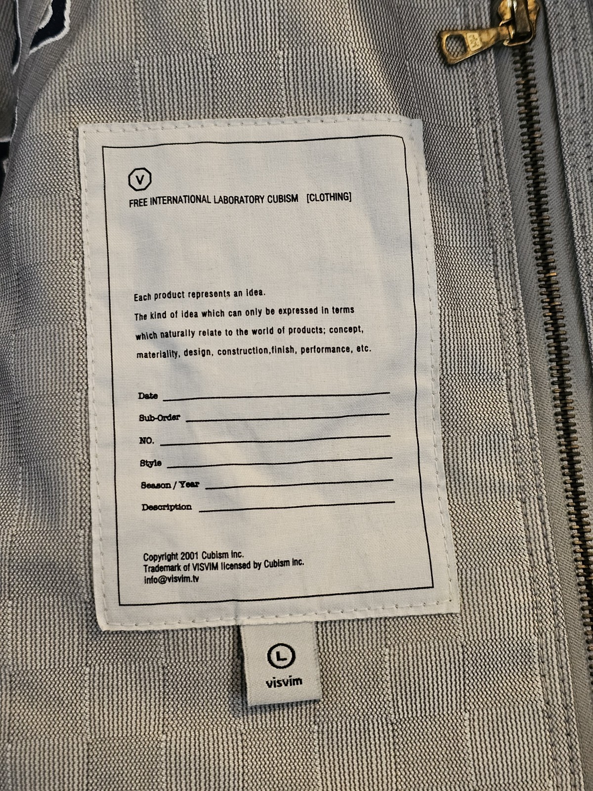 EXTREMELY RARE. Visvim. Chieftain 3L Jacket S/S 1… - image 7