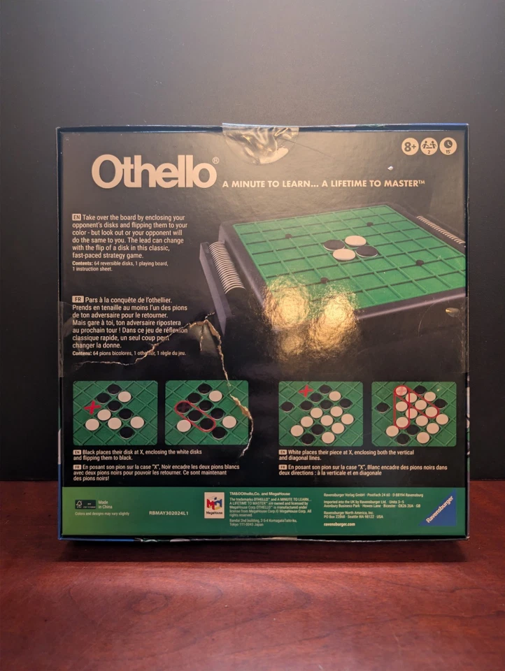 Ravensburger Othello® Classic Family and 2-Player Game (Damaged packaging /Box) - Image 2 of 4