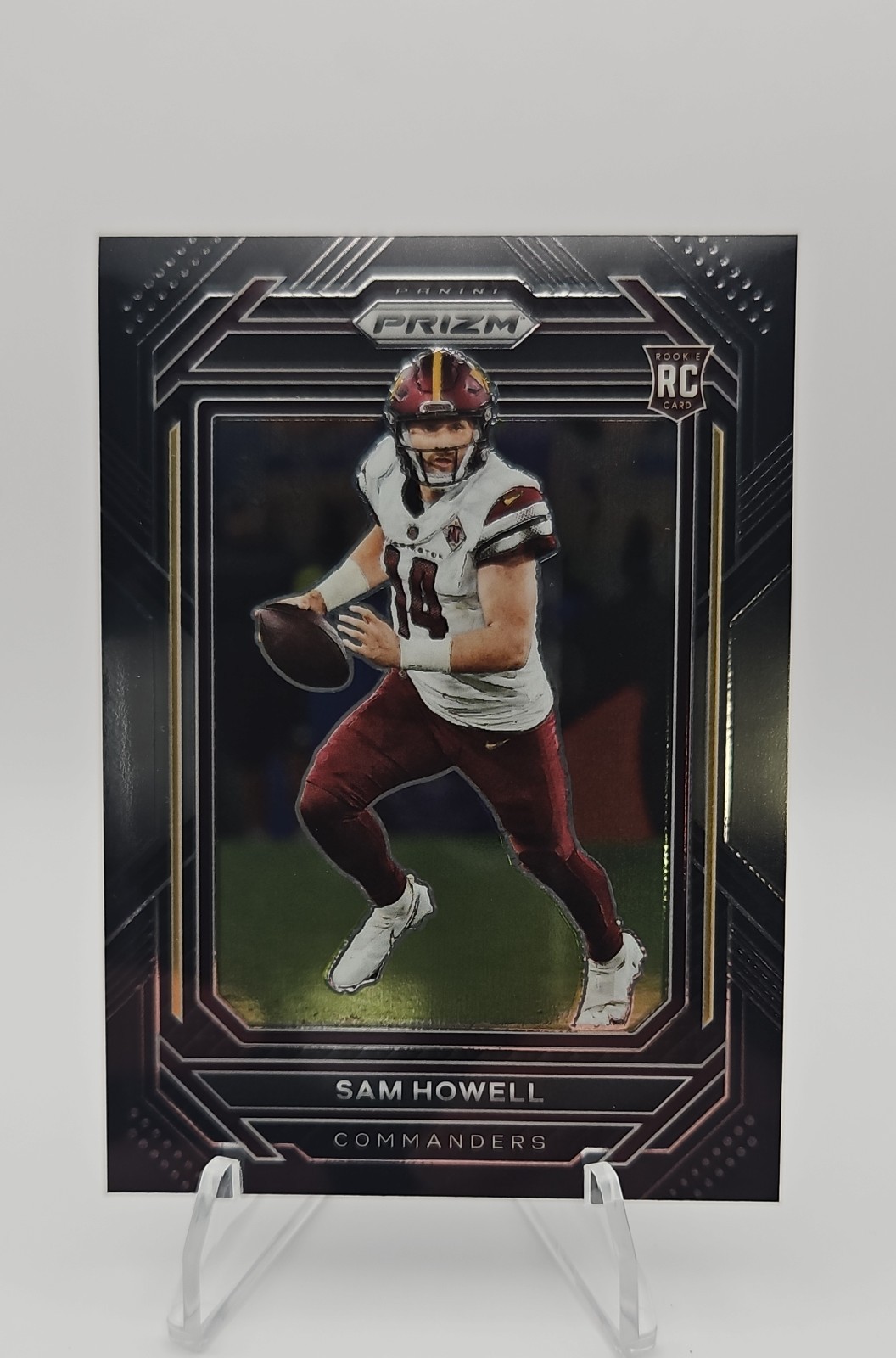2022 Panini Chronicles - Prizm Black Sam Howell #PB-10 Silver (RC)