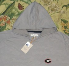  175 PETER MILLAR Grey Georgia Bulldogs Camo Pine Performance Hoodie 3XL NWT