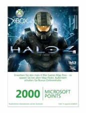 Xbox Live 2000 Points Halo 4 Limited (Microsoft Xbox 360) (UK IMPORT)