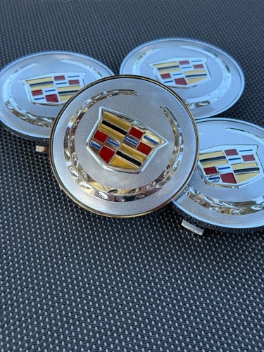 CADILLAC STS CTS SRX DTS XTS  67mm/2 5/8" Center Caps COLOR CREST
