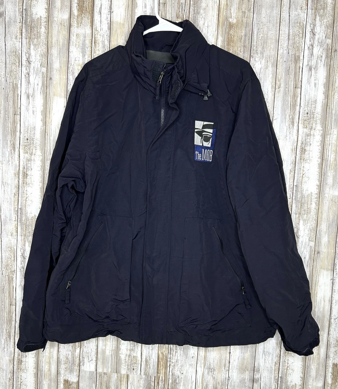 Lands’ End The Outfitters Insulated Jacket – Men’s Size L – Navy Blue