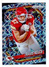 TRAVIS KELCE * 2025 PANIN PRIZM #67 * SILVER LAZER PRIZM PARALLEL
