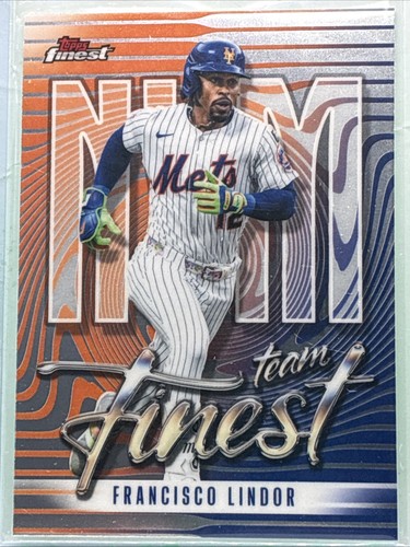 2026 Topps Finest Francisco Lindor Base (RAW)