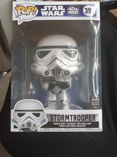 Funko Pop! Star Wars  #391 Stormtrooper 10" Galactic Convention Exclusive 2020